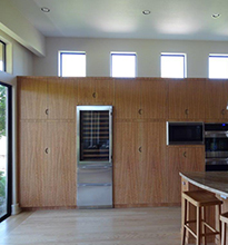 Wine and Oven Cabinets