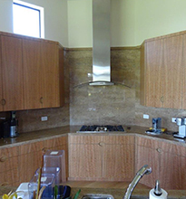 Stove top and hood