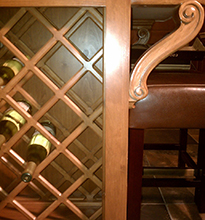 Wine Rack and support